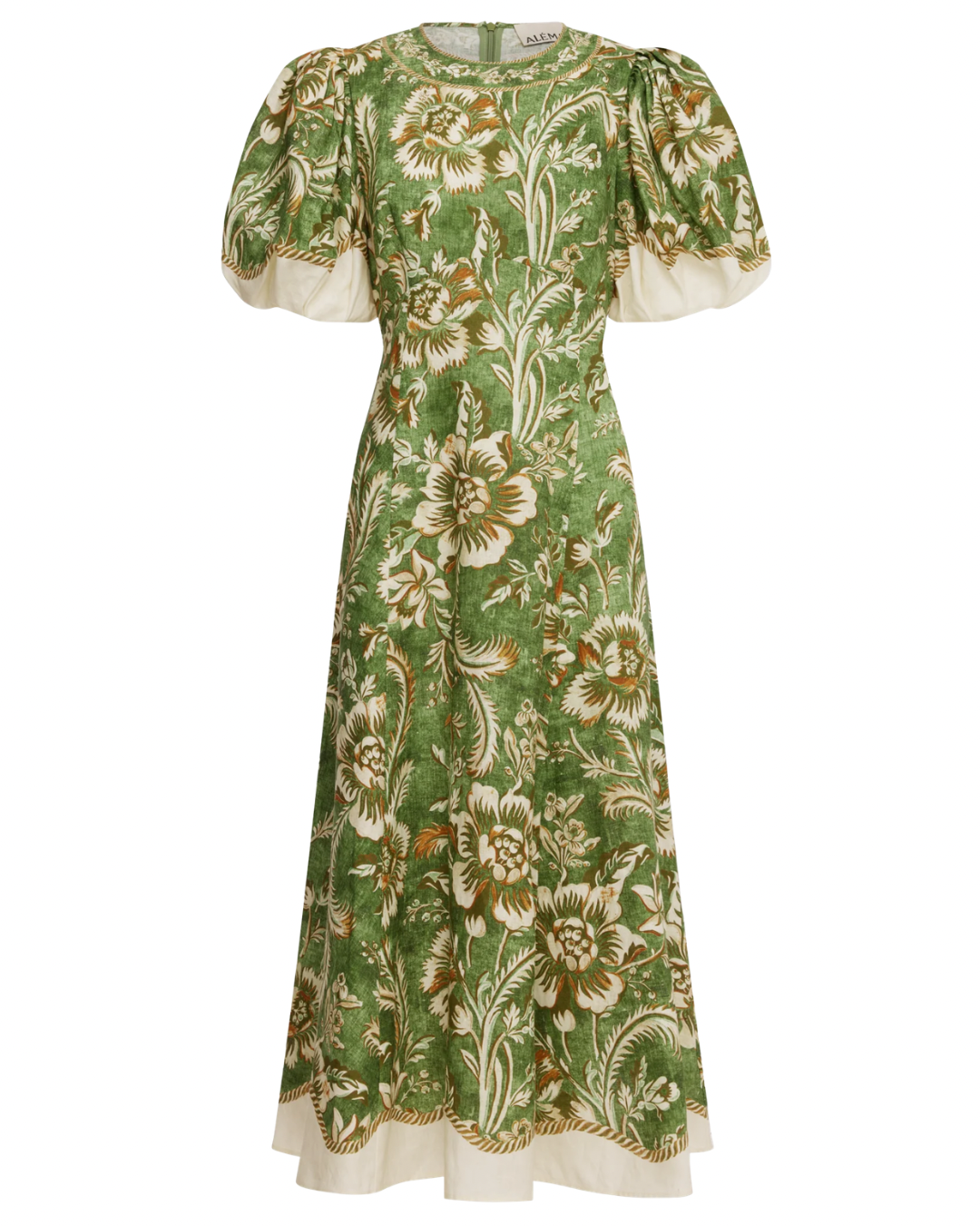 Alessia Midi Dress in Green by Alemais